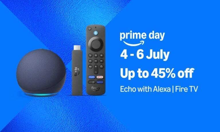 Amazon പ്രൈം ഡേ 2026: Alexa-enabled Echo സ്മാർട്ട് സ്പീക്കറുകൾ, സ്മാർട്ട് ഡിസ്പ്ലേകൾ, Fire TV ഡിവൈസുകൾ വരെ 45% വരെ ഓഫർ